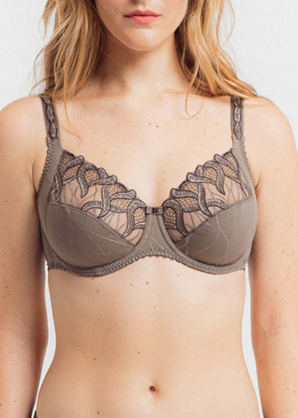 Soutien-gorge emboitant  armatures Louisa Bracq Bronze